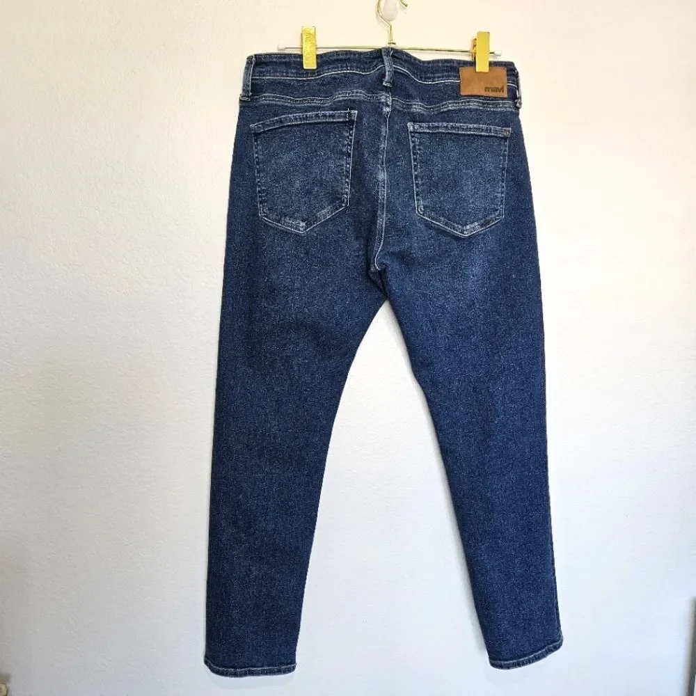 Mavi | Jake Slim Leg Medium Wash Denim Jeans, Mens 35/30 - Picture 3 of 6